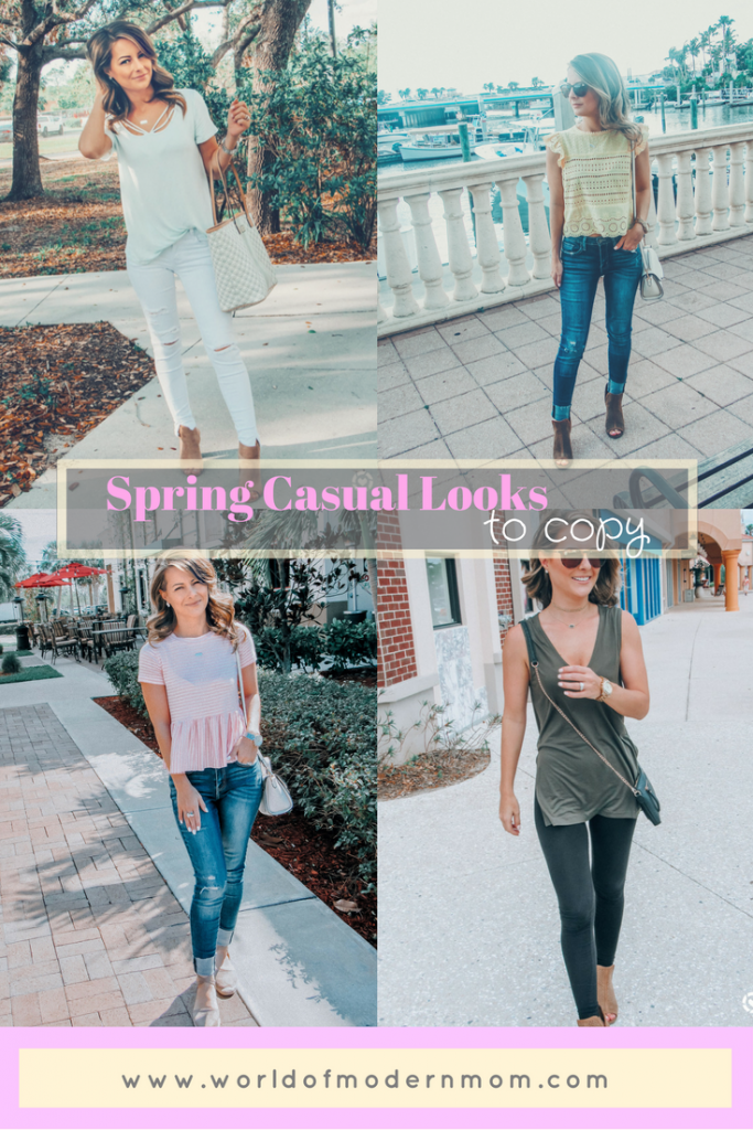 6 Casual Spring Looks for anyone